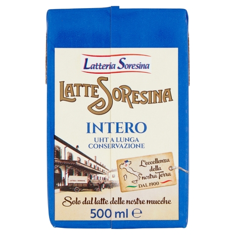 Latte Intero UHT a Lunga Conservazione, 500 ml
